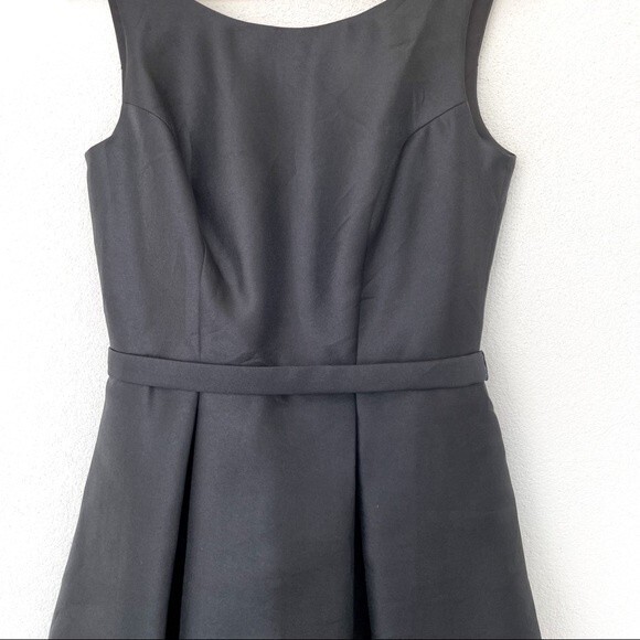 David's Bridal Black Bridesmaid Prom Sleeveless Dress Size‎ 6 NWT - Picture 5 of 16